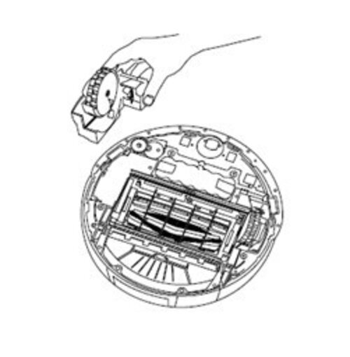 iRobot Vervangende Rechterwielmodule voor Roomba® i1, i5, i7, i8, j7 en e5 - Hoogwaardige Compatibele Module voor Verbeterde Bewegingsprestaties