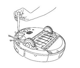 iRobot Roomba rechter aandrijfwiel module