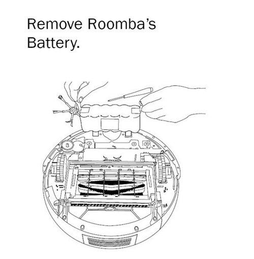 iRobot Hoogrendement XLife Extended Life Accu voor Roomba 500/600/700/800 Series en Scooba 450 - Dubbele Oplaadcapaciteit