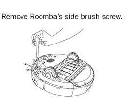 iRobot Grijze Borstelmotor Unit voor Roomba 500/600/700 Serie