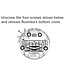 iRobot Grijze Borstelmotor Unit voor Roomba 500/600/700 Serie