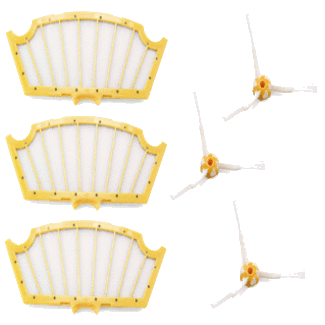 iRobot Roomba 500 filters + zijborstels (3 stuks)