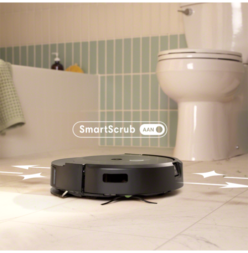 iRobot Roomba Combo 10 Max - 2-in-1 Robotstofzuiger en Dweilrobot - Inclusief AutoWash™ Dock - Matter-compatibel - SmartScrub Technologie - Wi-Fi App Besturing - Voor Tapijt en Harde Vloeren