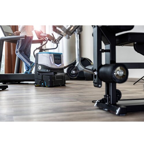 Ice Cobotics COBI-18 – Professionele Autonome Schrobzuigrobot met 18 L Tankcapaciteit – Tot 4 uur werktijd – Veilig Navigatiesysteem – Ideaal voor Bedrijven, Winkels en Publieke Ruimtes