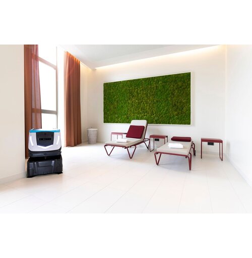 Ice Cobotics COBI-18 – Professionele Autonome Schrobzuigrobot met 18 L Tankcapaciteit – Tot 4 uur werktijd – Veilig Navigatiesysteem – Ideaal voor Bedrijven, Winkels en Publieke Ruimtes