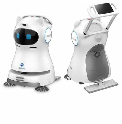 KEENON   KLEENBOT C30 – 3-in-1 Autonome Schoonmaakrobot (Vegen, Stofzuigen & Droog Moppen)