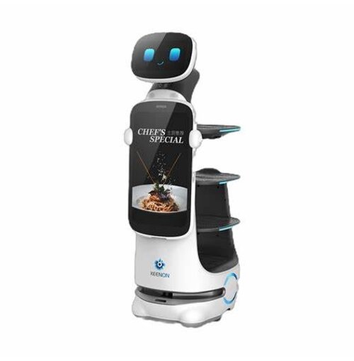 KEENON   DINERBOT T10 – interactieve serveer- en transportrobot