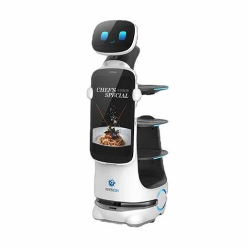 KEENON Robots DINERBOT T10 – Geavanceerde Bezorg- en Marketingrobot met Interactieve Functies