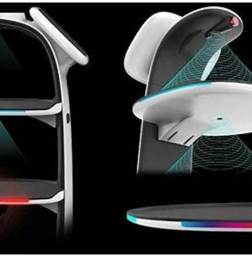 KEENON   Dinerbot T8 – Professionele Serveerrobot met 4 Trays en 20 kg Draagvermogen – Compact Ontwerp voor Smalle Doorgangen – Tot 15 uur Batterijduur – Voor Horeca en Hotels