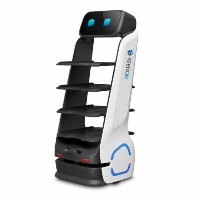 KEENON Robots  DINERBOT T9 – Geavanceerde Bezorgrobot met Hoge Draagcapaciteit en Slimme Navigatie