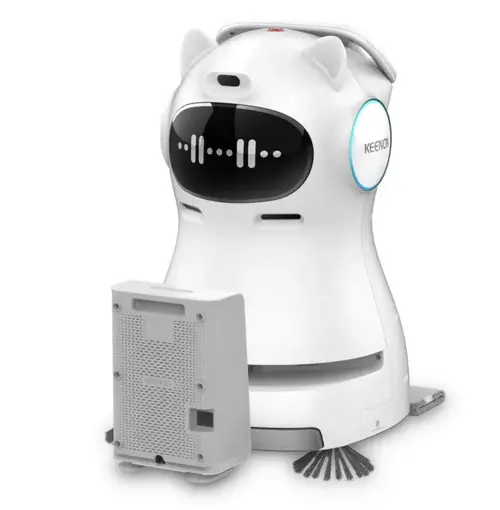 KEENON   KLEENBOT C30 – 3-in-1 Autonome Schoonmaakrobot (Vegen, Stofzuigen & Droog Moppen)