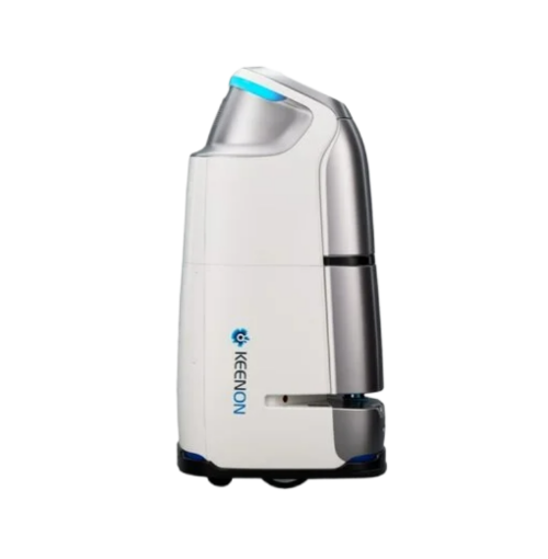 KEENON   Butlerbot W3 – Autonome Bezorgrobot met Liftintegratie – Voor Kamerservice, Horeca en Hotels – Tot 20 kg draagvermogen – Slim, veilig en 24/7 inzetbaar