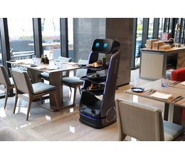 KEENON   Dinerbot T9 Pro – Professionele Serveerrobot met 4 Trays, Autonome Navigatie en Lange Batterijduur – Voor Restaurants, Hotels en Evenementen – Tot 40 kg Draagvermogen
