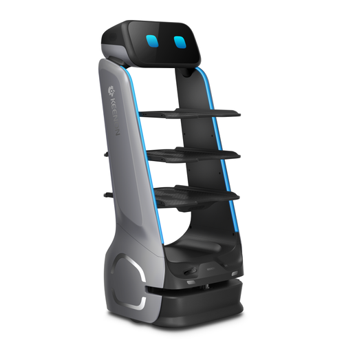 KEENON Dinerbot T9 Pro – Professionele Serveerrobot met 3 Trays (40 kg Capaciteit) - VSLAM Navigatie