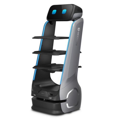 KEENON Dinerbot T9 Pro – Professionele Serveerrobot met 3 Trays (40 kg Capaciteit) - VSLAM Navigatie