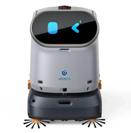 KEENON   KLEENBOT C40 – Professionele 4-in-1 Schoonmaakrobot voor Vegen, Stofzuigen, Dweilen en Stofwissen – 20 L Watertank – Tot 6 uur werktijd – Voor Grote Oppervlakken in Bedrijven en Horeca