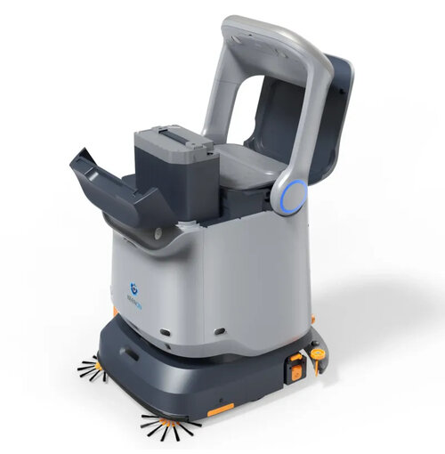 KEENON   KLEENBOT C40 – Professionele 4-in-1 Schoonmaakrobot voor Vegen, Stofzuigen, Dweilen en Stofwissen – 20 L Watertank – Tot 6 uur werktijd – Voor Grote Oppervlakken in Bedrijven en Horeca