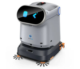 KEENON   KLEENBOT C40 – Professionele 4-in-1 Schoonmaakrobot voor Vegen, Stofzuigen, Dweilen en Stofwissen – 20 L Watertank – Tot 6 uur werktijd – Voor Grote Oppervlakken in Bedrijven en Horeca