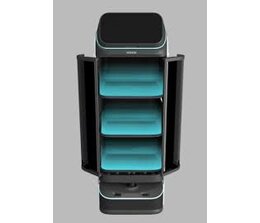 KEENON   Dinerbot T3 – Gesloten Bezorgrobot met Automatische Deuren – Voor Veilige Bezorging in Horeca en Hotels – Tot 35 kg draagvermogen – Stil, hygiënisch en betrouwbaar