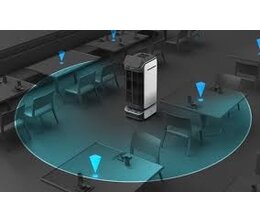 KEENON   Dinerbot T3 – Gesloten Bezorgrobot met Automatische Deuren – Voor Veilige Bezorging in Horeca en Hotels – Tot 35 kg draagvermogen – Stil, hygiënisch en betrouwbaar