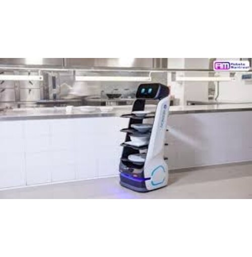 KEENON   Dinerbot T9 – Professionele Bezorgrobot met 4 Trays, Autonome Navigatie en Lange Batterijduur – Tot 40 kg Draagvermogen – Ideaal voor Restaurants, Hotels en Evenementen