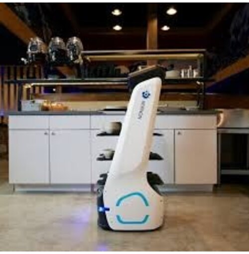 KEENON   Dinerbot T9 – Professionele Bezorgrobot met 4 Trays, Autonome Navigatie en Lange Batterijduur – Tot 40 kg Draagvermogen – Ideaal voor Restaurants, Hotels en Evenementen