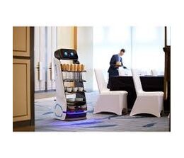 KEENON   Dinerbot T9 – Professionele Bezorgrobot met 4 Trays, Autonome Navigatie en Lange Batterijduur – Tot 40 kg Draagvermogen – Ideaal voor Restaurants, Hotels en Evenementen