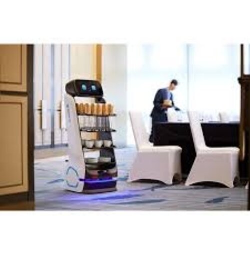 KEENON   Dinerbot T9 – Professionele Bezorgrobot met 4 Trays, Autonome Navigatie en Lange Batterijduur – Tot 40 kg Draagvermogen – Ideaal voor Restaurants, Hotels en Evenementen