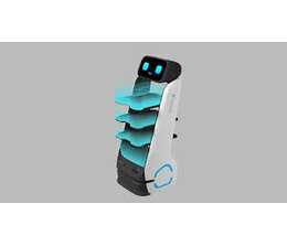 KEENON   Dinerbot T9 – Professionele Bezorgrobot met 4 Trays, Autonome Navigatie en Lange Batterijduur – Tot 40 kg Draagvermogen – Ideaal voor Restaurants, Hotels en Evenementen