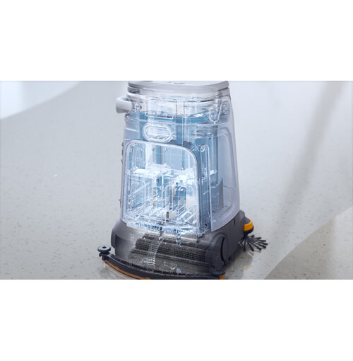 KEENON   KLEENBOT C55 – 4-in-1 Schoonmaakrobot voor Vegen, Stofzuigen, Dweilen en Stofwissen – 30 L Watertank – Tot 8 uur Werktijd – Voor Grote Bedrijfsruimtes en Horeca