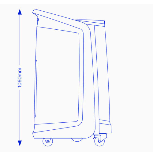 Gausium Mobile Water Tank – Mobiele Watertank voor Autonome Schoonmaakrobots