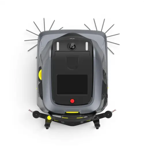 Gausium Mira – AI Gestuurde Autonome Schrobzuigrobot met Spot Cleaning tot 7.000 m²/u
