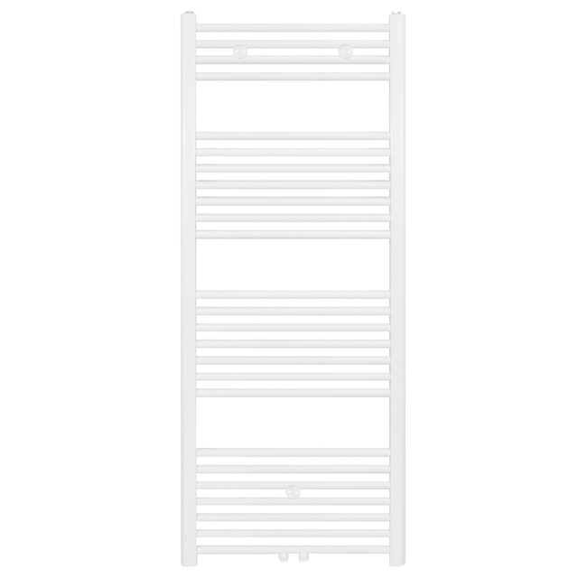 Handdoek Radiator met Midden Aansluiting - 556 Watt - 1400 x 400 mm - Wit