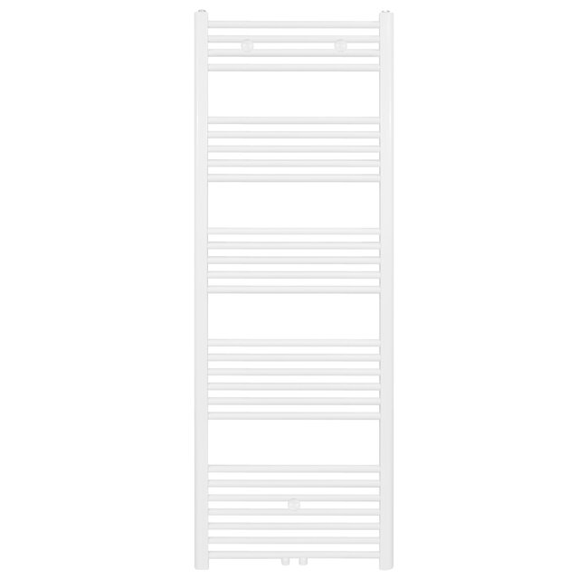Handdoek Radiator met Midden Aansluiting - 614 Watt - 1600 x 400 mm - Wit