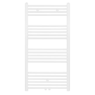 Handdoek Radiator met Midden Aansluiting - 537 Watt - 1200 x 500 mm - Wit
