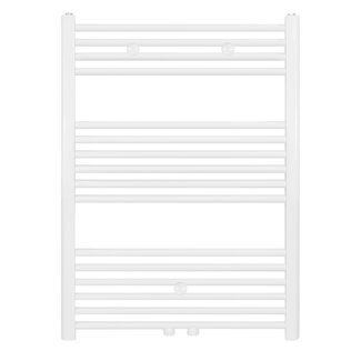 Handdoek Radiator met Midden Aansluiting - 496 Watt - 1000 x 600 mm - Wit