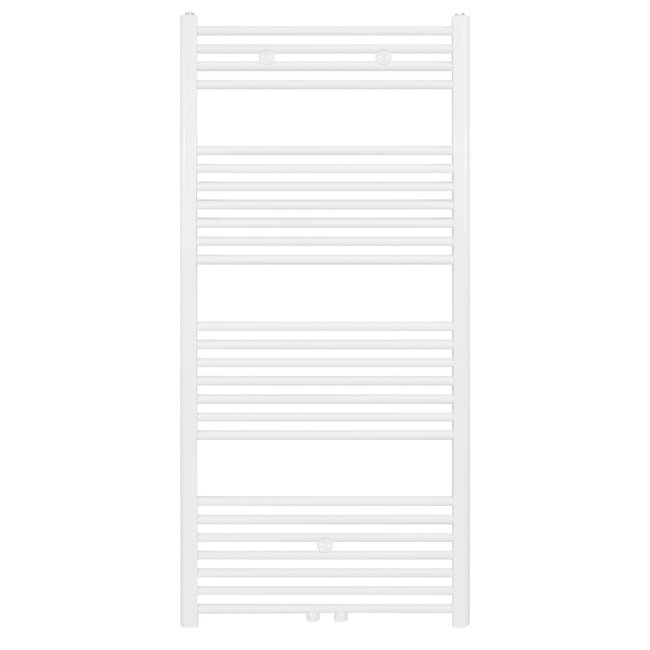 Handdoek Radiator Midden Aansluiting Wit 1400X600-754 Watt