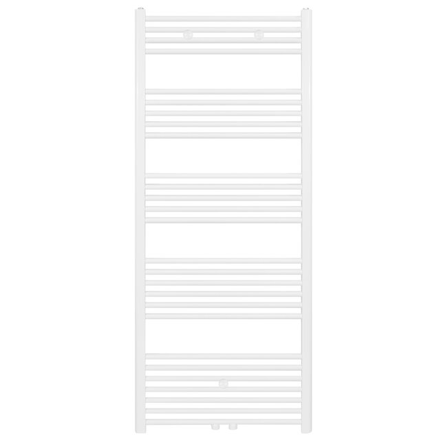 Handdoek Radiator met Midden Aansluiting - 712 Watt - 1600 x 600 mm - Wit
