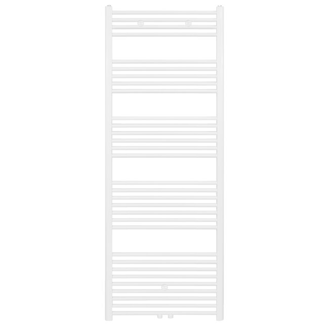 Handdoek Radiator met Midden Aansluiting - 944 Watt - 1800 x 600 mm - Glans Wit