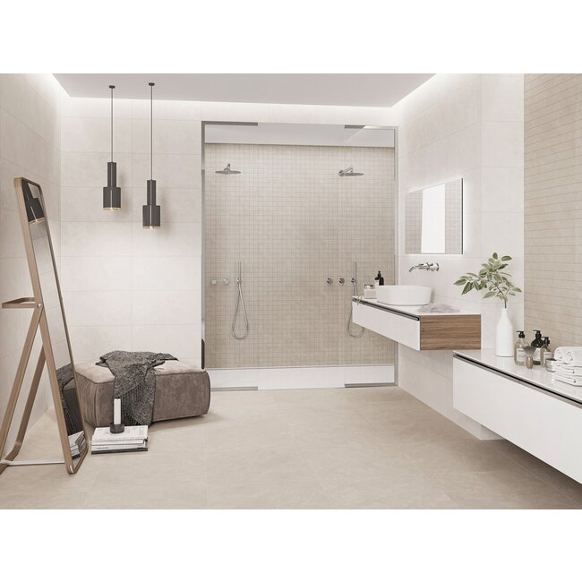 Capitolina Vloer- en Wandtegel - 60x120 cm - Ivory