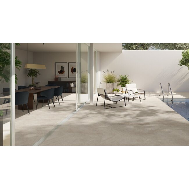 Formentor Vloer- en Wandtegel - 60x120 cm - Marfil