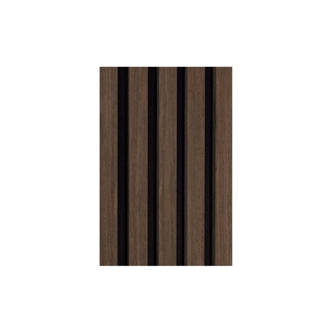 Akoestische Wandpaneel 3 - Zijdig 60 x 280 cm -  Black Oak