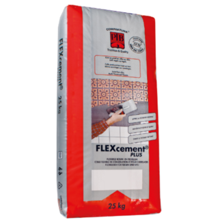 Compaktuna FLEXcement Plus flexibele tegellijm grijs 25 kg