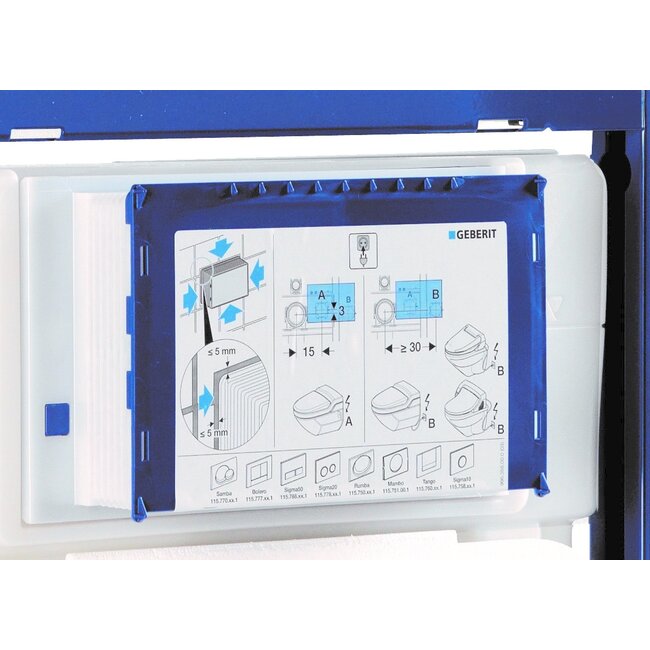 Geberit Systemfix UP320 Inbouwreservoir