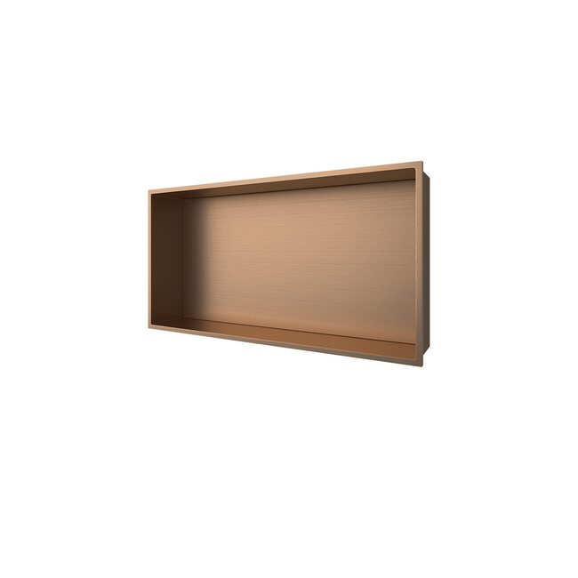 Inbouwnis Geborsteld Koper 30x60x10cm