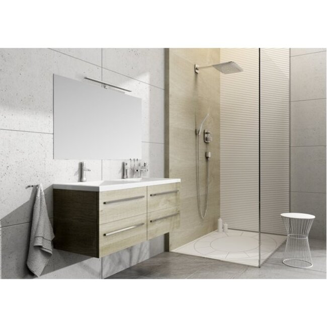 Spiegel Vierkant met LED Verlichting en Verwarming - 80x60 cm