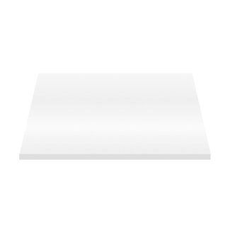 Aloni Sally topblad 60 cm glans wit
