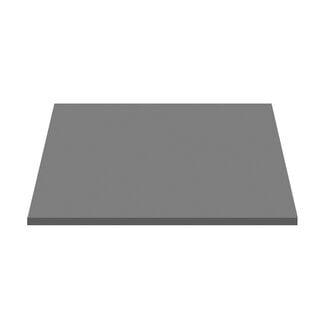 Aloni Sally topblad 60 cm mat grijs