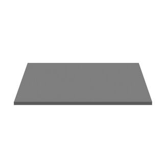 Aloni Sally topblad 100 cm mat grijs