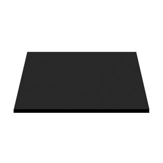Aloni Sally topblad 60 cm mat zwart